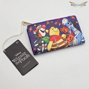 Loungefly Disney Winnie the Pooh Characters Trick-or-Treat Wallet